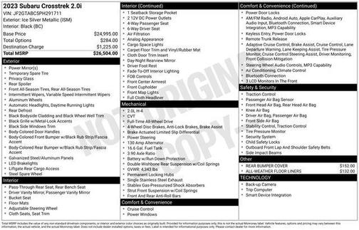 2023 Subaru Crosstrek Base