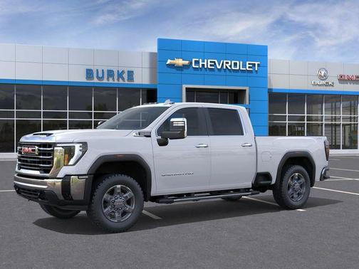 Glacier White Tricoat 2026 GMC Sierra 2500 SLT