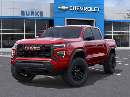 Volcanic Red Tintcoat 2026 GMC Canyon Elevation