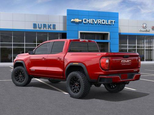 Volcanic Red Tintcoat 2026 GMC Canyon Elevation
