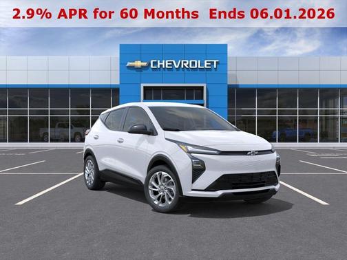 Summit White 2027 Chevrolet Bolt LT