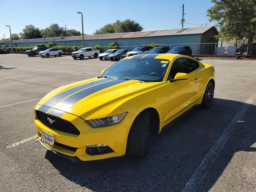 Triple Yellow Tri-Coat 2016 Ford Mustang EcoBoost