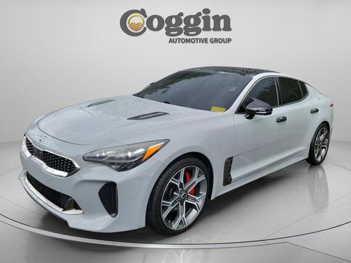 Ceramic Silver 2019 Kia Stinger GT2