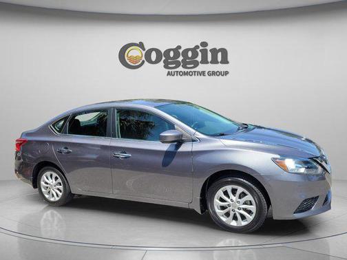 Gun Metallic 2019 Nissan Sentra SV