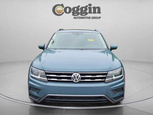 Blue Metallic 2021 Volkswagen Tiguan 2.0T SEL