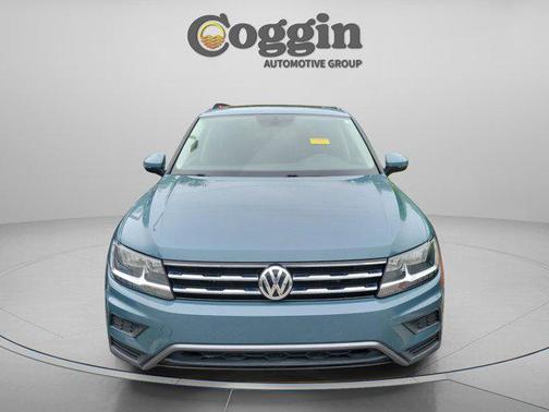 Blue Metallic 2021 Volkswagen Tiguan 2.0T SEL
