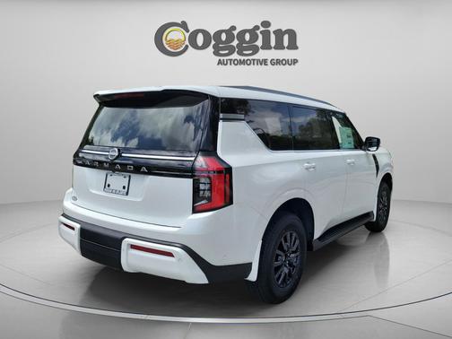 Aspen White Tricoat 2026 Nissan Armada SV