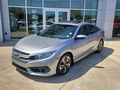 Modern Steel Metallic 2018 Honda Civic EX-T