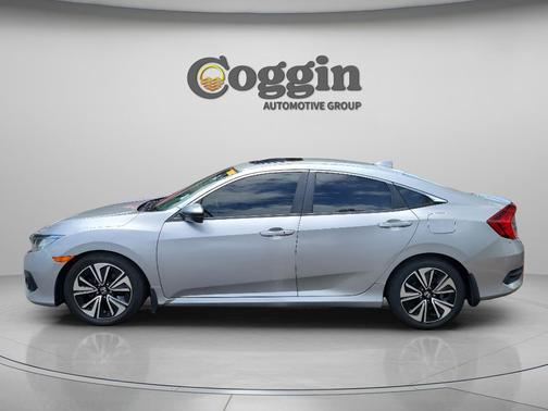 Modern Steel Metallic 2018 Honda Civic EX-T