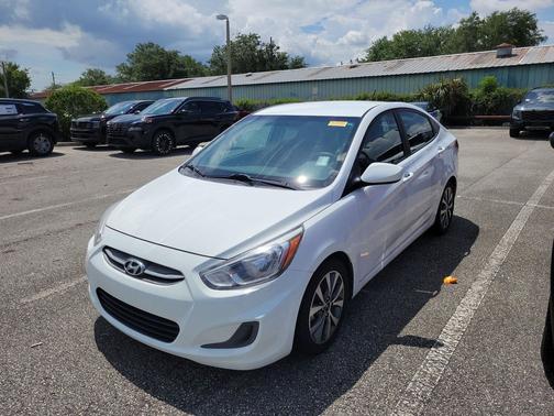 Century White 2017 Hyundai Accent Value Edition