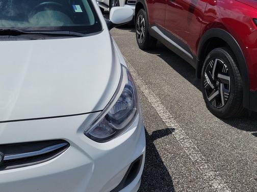 Century White 2017 Hyundai Accent Value Edition