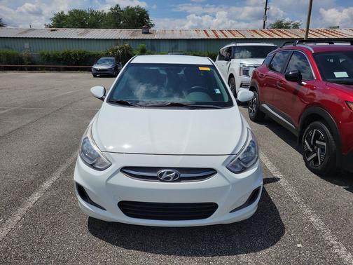 Century White 2017 Hyundai Accent Value Edition