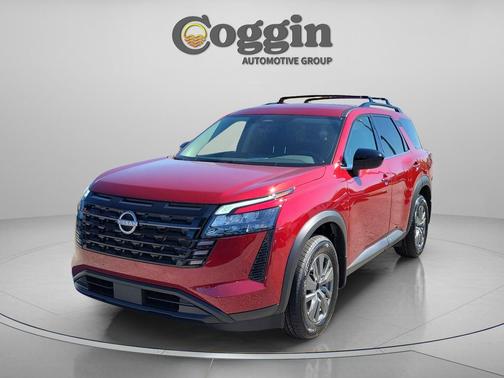 Scarlet Ember Tintcoat 2026 Nissan Pathfinder SV