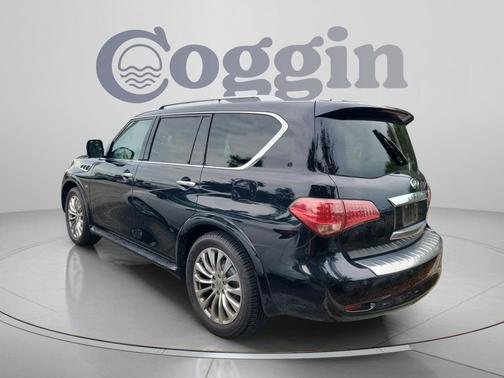 Black Obsidian 2017 INFINITI QX80 Base