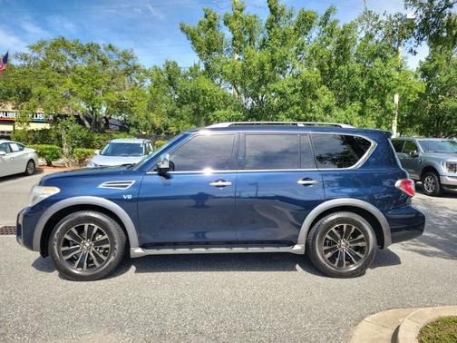 Hermosa Blue 2017 Nissan Armada Platinum
