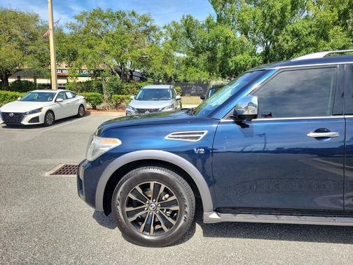 Hermosa Blue 2017 Nissan Armada Platinum