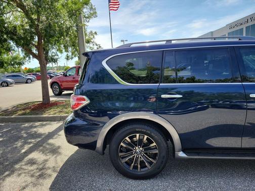 Hermosa Blue 2017 Nissan Armada Platinum