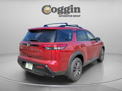 Scarlet Ember Tintcoat 2026 Nissan Pathfinder SV