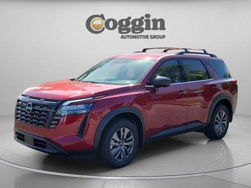 Scarlet Ember Tintcoat 2026 Nissan Pathfinder SV