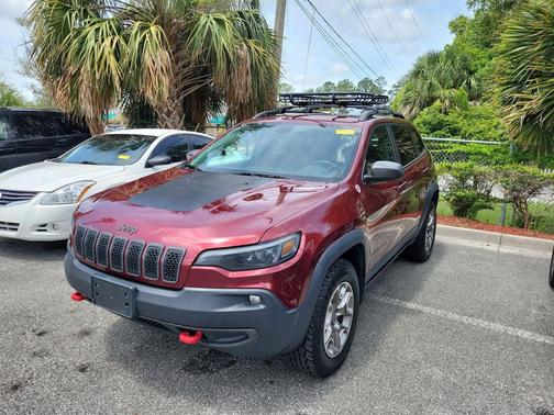 Velvet Red Pearlcoat 2020 Jeep Cherokee Trailhawk