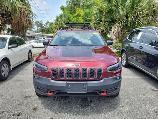 Velvet Red Pearlcoat 2020 Jeep Cherokee Trailhawk