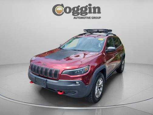 Velvet Red Pearlcoat 2020 Jeep Cherokee Trailhawk