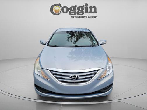 Iridescent Silver Blue Pearl 2014 Hyundai SONATA GLS