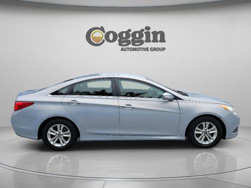 Iridescent Silver Blue Pearl 2014 Hyundai SONATA GLS