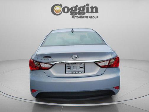 Iridescent Silver Blue Pearl 2014 Hyundai SONATA GLS