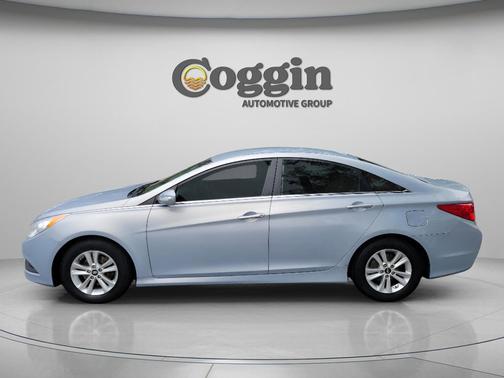 Iridescent Silver Blue Pearl 2014 Hyundai SONATA GLS