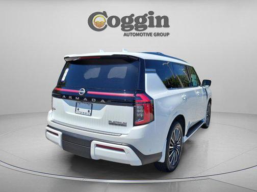 Everest White Pearl Tricoat 2026 Nissan Armada Platinum Reserve