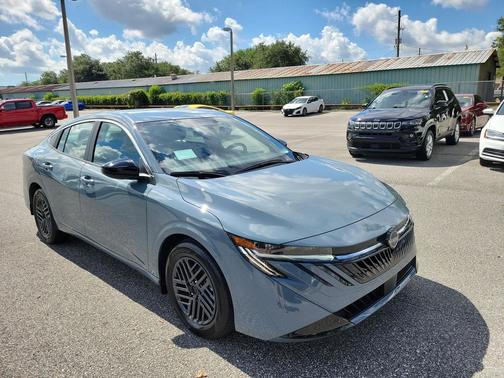Atlantic Gray Metallic 2026 Nissan Sentra SV