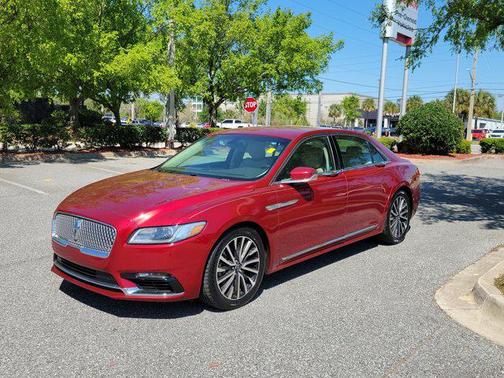 Ruby Red 2017 Lincoln Continental Select