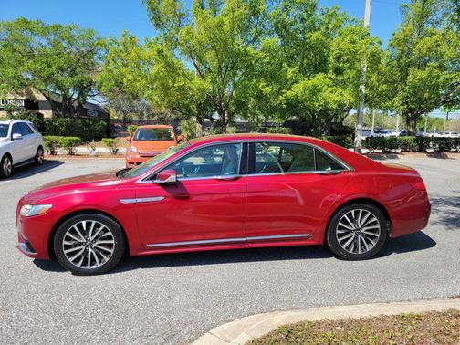 Ruby Red 2017 Lincoln Continental Select