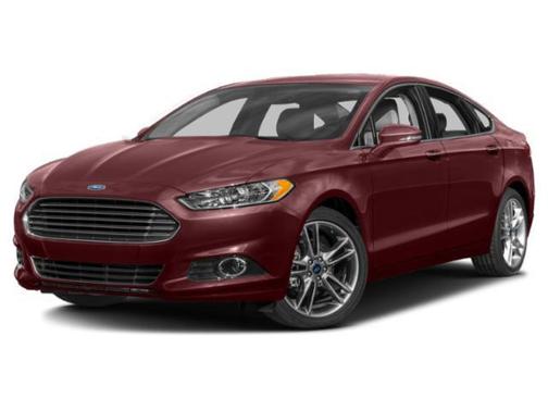 White Platinum Metallic Tri-Coat 2015 Ford Fusion Titanium