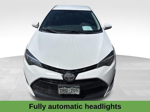 Super White 2017 Toyota Corolla L