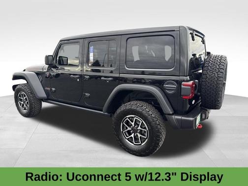 Black Clearcoat 2025 Jeep Wrangler Rubicon