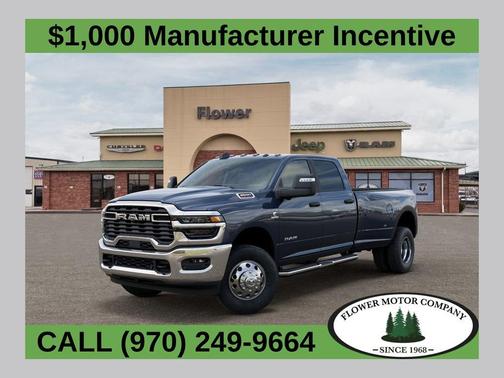 Blue Metallic 2026 RAM 3500 Big Horn