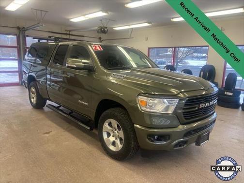 2021 RAM 1500 Big Horn Quad Cab 4x4 64' Box