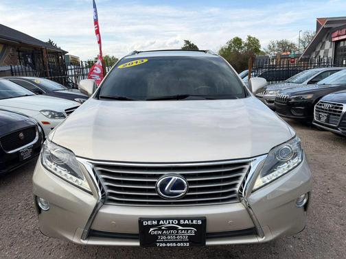 Gold 2014 Lexus RX 450h Base