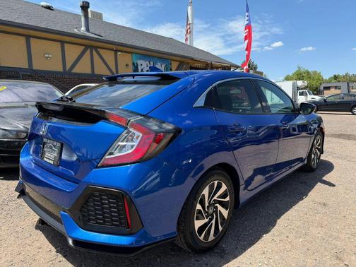 Aegean Blue Metallic 2017 Honda Civic LX