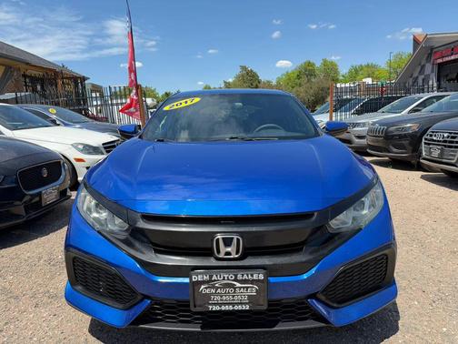Aegean Blue Metallic 2017 Honda Civic LX