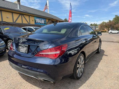 Lunar Blue Metallic 2018 Mercedes-Benz CLA 250 4MATIC