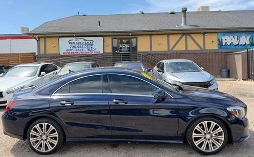 Lunar Blue Metallic 2018 Mercedes-Benz CLA 250 4MATIC