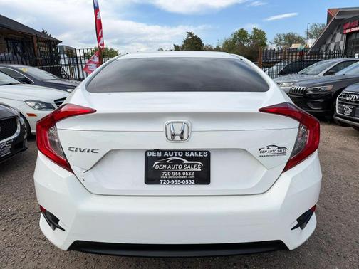 Taffeta White 2018 Honda Civic LX