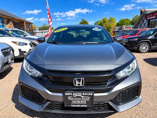 Gray 2017 Honda Civic LX
