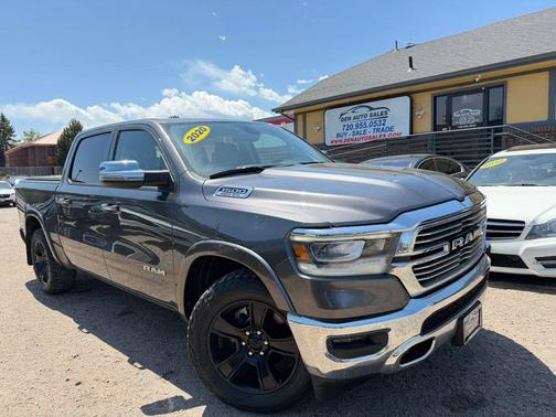 Granite Crystal Metallic Clearcoat 2020 RAM 1500 Laramie