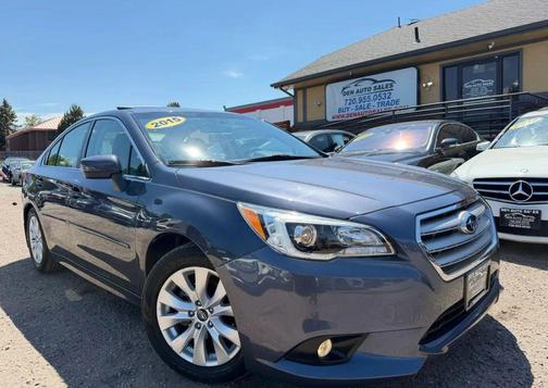 Blue 2015 Subaru Legacy Premium