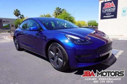 Deep Blue Metallic 2023 Tesla Model 3 Standard Range
