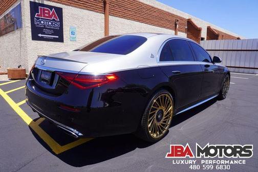 Black 2021 Mercedes-Benz S-Class 4MATIC